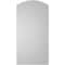 Ekena Millwork Arch Top Surface Mount PVC Gable Vent: Functional, w/ 2"W x 2"P Brickmould Sill Frame, 20"W x 40"H GVPAR20X4003SF - alternate 3